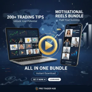 200+ Trading Tips & Motivational Reels Bundle