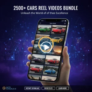 2500+ Super cars reels bundle