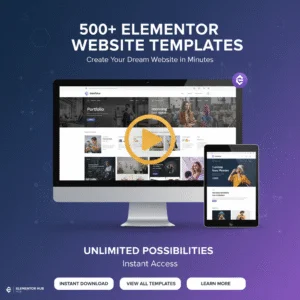 Wordpress Elementor Templates