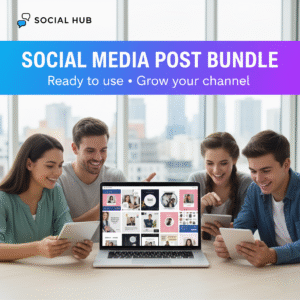 social media post bundle