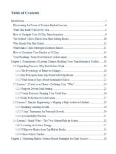 Best-selling Books, Broken Down, The Micro-Action Effect