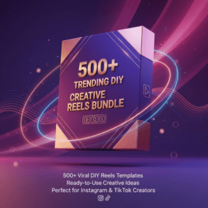 500+ TRENDING DIY/SATISFYING CREATIVE REELS BUNDLE 2026
